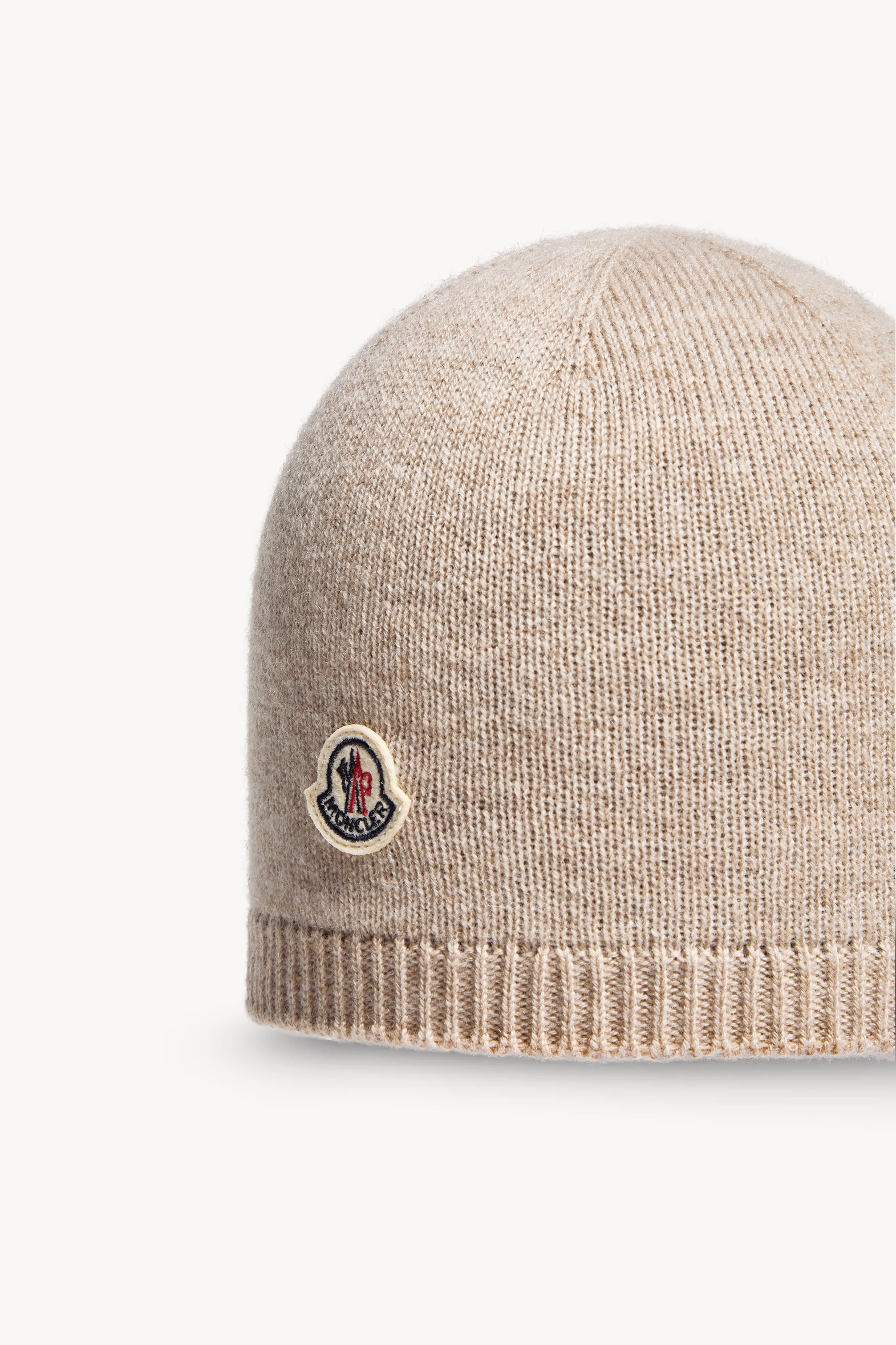 Cashmere Beanie Gender Neutral Khaki Moncler 2